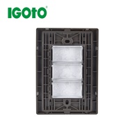 Módulo de placas de interruptor de luz de pared inteligente de acero inoxidable, nuevos artículos, proveedores de China