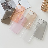 Coque de téléphone rigide translucide antichoc en PC pour iPhone 18 17 16 15 14 13 12 11 Pro Max, personnalisable