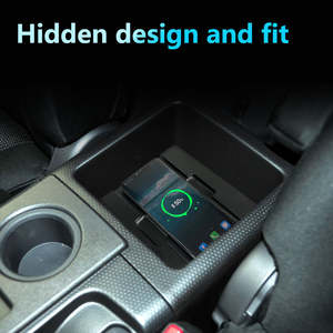 Chargeur sans fil pour Toyota FJ Cruiser, compatible avec les modèles 2007-2020 - Chargeur rapide pour téléphone de voiture - Product Image 6