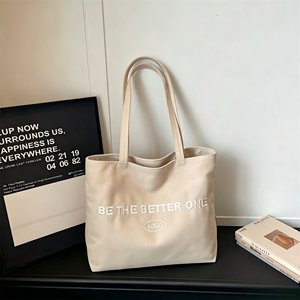 Cotton Customized <b>Canvas</b> <b>Tote</b> Bag Shopping Office Coffee Cut Bag Print Logo Natural Colorful ECO Friendly OEM - Product Image 5