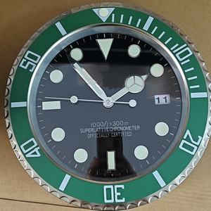 Orologio da Parete Luminoso di Lusso Interamente in Metallo con Data Marchio all'Ingrosso per Arredamento <span class=keywords><strong>Casa</strong></span> - Product Image 5