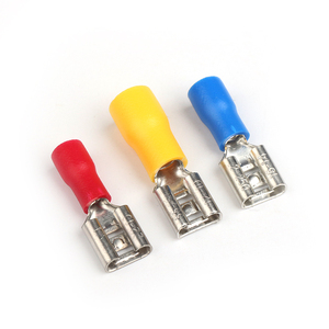 Terminales Aislados FDD2 Azules de Presión en Frío, Terminales Hembra y Macho Faston, Conectores de Cable - Product Image 3
