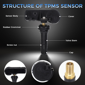 Cao lương 56029398ab TPMS Cảm biến áp suất lốp cho Dodge cho Chrysler cho Jeep - Product Image 2