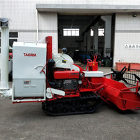 Nouvelle machine de coupe de blé Cosechadora de Arroz Machine de récolte de grains de paddy Mini moissonneuses-batteuses de riz pour le riz et le blé