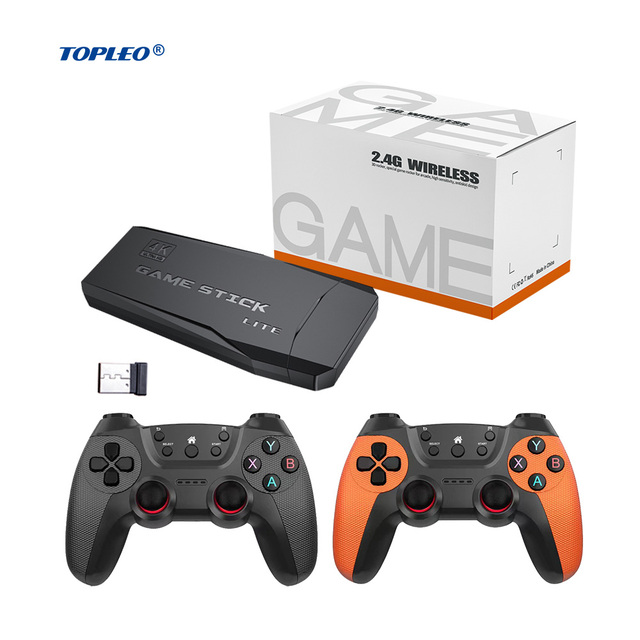 Topleo Game Stick Lite M8 Pro 4k Wireless Retro Box Video Handheld Game Console Lite Game Stick 4k