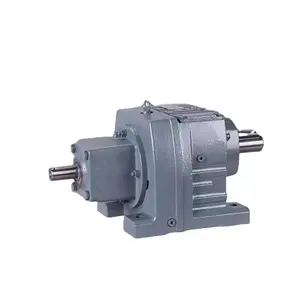 R Series Hard Tooth Inline Double Shafts Helical Reducer Helical Gear Reducer Helical Gearbox