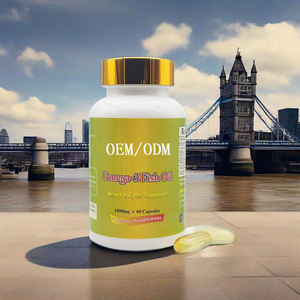 Hoogwaardige 1000Mg Omega-3 Visolie Gelatine Zachte <span class=keywords><strong>Capsules</strong></span> Immuunsysteem Verbetering Kruidensupplementen Voor Volwassenen Voor Tieners - Product Image 1