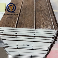 Dekoratives Material Metallverkleidung Isolierung Sandwich-Panel Polyurethan-Sandwich-Dachplatten Wasserdichte Sandwich-Wandplatten