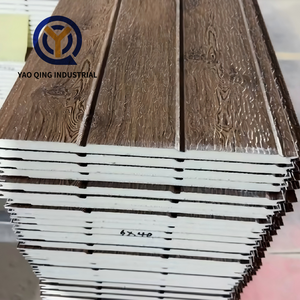 Dekoratives Material Metallverkleidung Isolierung Sandwich-Panel Polyurethan-Sandwich-Dachplatten Wasserdichte Sandwich-Wandplatten - Product Image 3