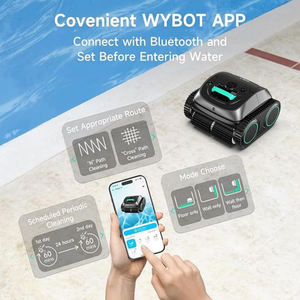 Nettoyeur de <span class=keywords><strong>piscine</strong></span> robotisé, aspirateur de <span class=keywords><strong>piscine</strong></span>, nettoyeur de <span class=keywords><strong>piscine</strong></span> robotisé pour <span class=keywords><strong>piscine</strong></span> souterraine - Nettoyage des parois et du fond, <span class=keywords><strong>piscine</strong></span> hors sol <span class=keywords><strong>programmable</strong></span> - Product Image 5