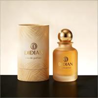 Flacon de parfum de luxe en verre vide, rond, 30ml, 50ml, 100ml, avec vaporisateur à fine brume et coffret cadeau haut de gamme