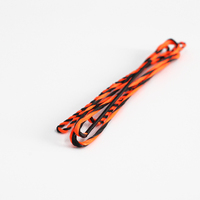 Cordage de tir à l'arc Akusta D97 Recurve Bow String AMO 62-70 pouces 12 14 16 18 brins Noir-Orange