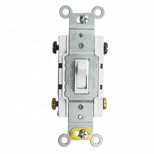 High quality 15A 120-277V light switch USA standard wall switch toggle