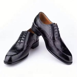 Chaussures de luxe en cuir, semelle en caoutchouc, légères, respirantes, pour le bureau, de créateur, haute qualité - Product Image 6