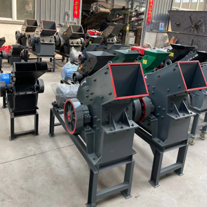 Thủy tinh cầm tay máy nghiền đá búa Máy tái chế nhỏ nghiền chai thủy tinh để búa cát Máy Nghiền thủy tinh - Product Image 2