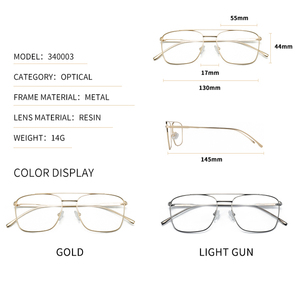 Monturas de Gafas de Titanio al por Mayor, Monturas de Gafas Ópticas de Metal para Aviación - Product Image 4