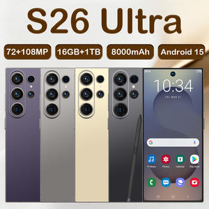 สมาร์ทโฟน Cugo Cross-border รุ่น S26 Ultra ออลอินวัน หน้าจอ 6.9 นิ้ว รองรับ 4G แท้ Octa Core 8 128 ระบบ Android 15 รองรับซิมคู่ รองรับการ์ดหน่วยความจำ - Product Image 2