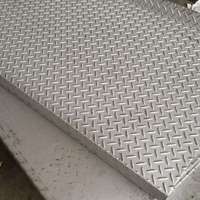 SS ASTM Terbaik Per Kg Aisi Timbul Anti Slip Stainless Steel Sheet Diamond 304 Stainless Steel Pelat