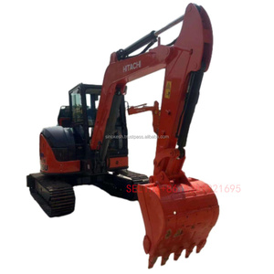 Nouvelle pelle sur chenilles Hitachi Zx50U Zx50U-2 Zx60 Zx65UR 5 tonnes 6 tonnes d'occasion avec pouce hydraulique - Product Image 4