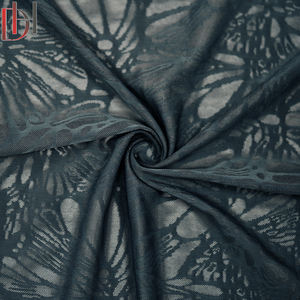 Fábrica personalizada blanco negro Spandex hielo seda tela poliéster Tricot ropa de cama cortinas coche mantas ropa forro - Product Image 5