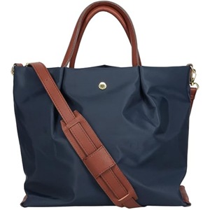 Sac fourre-tout Legato Largo en nylon imperméable avec fermeture éclair, sac à main pour femme, toutes saisons, couleur unie, doublure en polyester - Product Image 1