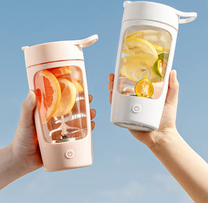 CL572 650ml Gobelet de fitness écologique pour poudre protéinée, mélangeur automatique portable pour café et lait - Product Image 6