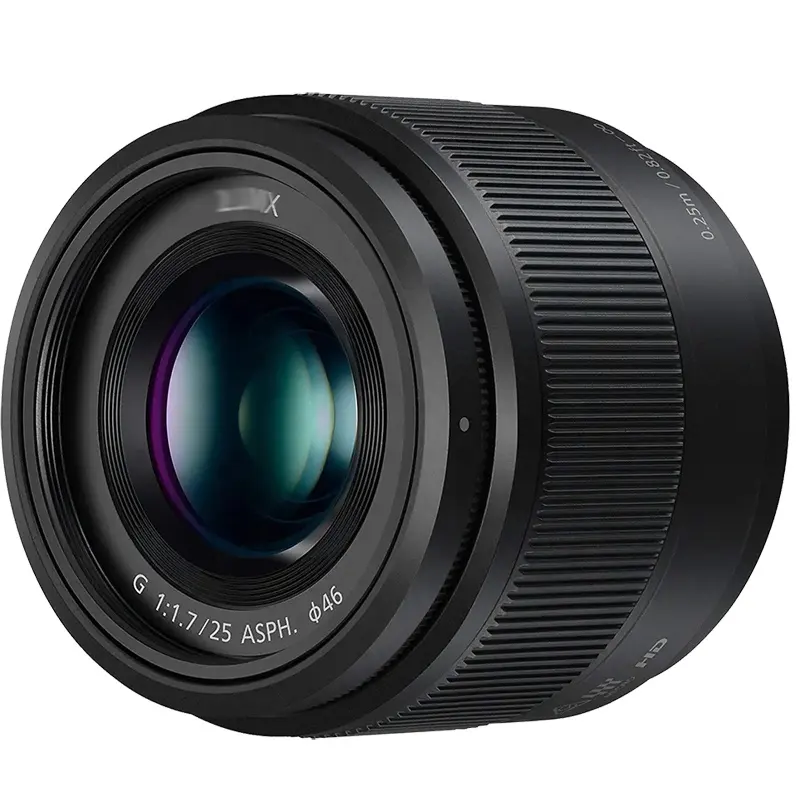 파나소닉 LUMIX G 렌즈 25mm F1.7 ASPH H-H025K M43 미러리스 마이크로 4 삼분의 사용 카메라 렌즈