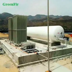 ASME Giấy Chứng Nhận Đông Lạnh LNG Lưu Trữ Tank Giá