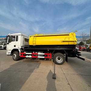 รถดูดสิ่งปฏิกูล Shacman 4x2 ราคาโรงงาน พร้อมถังขนาด 12 ลูกบาศก์เมตร และปั๊มน้ำหมุนเวียน SK-15 - Product Image 5
