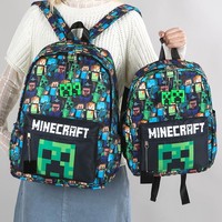 Tas Ransel Oxford Anti Air Motif Lanskap Logo Kustom Set 20-36L Unisex Tas Sekolah Menengah Kualitas Terbaik Tas Ransel Anak Tempat Pensil