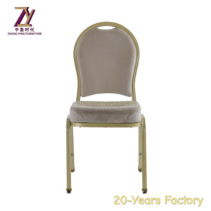 Design confortable, populaire pour les meubles d'hôtel, l'intérieur, les banquets en plein air, les chaises de banquet à cadre métallique - Product Image 2