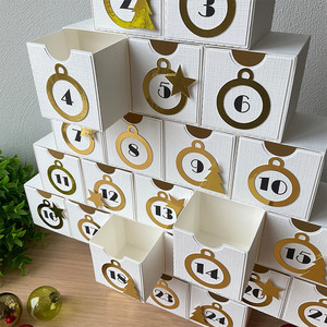 Calendario de Adviento Navideño Premium Personalizado, Diseño de Caja Múltiple, Calendrier De l'<span class=keywords><strong>Avent</strong></span> Personnalisé para Marcas de Belleza - Product Image 2
