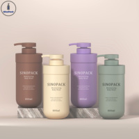 Pompe pulvérisatrice cylindrique en plastique de haute qualité pour shampoing et lotion corporelle, usage salle de bain, 500ml 800ml 16oz, vente en gros fabricant