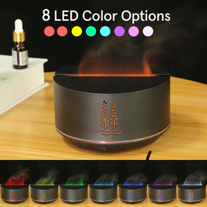 Mới siêu âm hương liệu tạo độ ẩm LED màu ánh Sáng Ngọn lửa tinh dầu khuếch tán gia đình khách sạn - Product Image 3