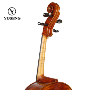 Violonchelo profesional, barniz de aceite hecho a mano con llama europea de alta calidad - Product Image 6