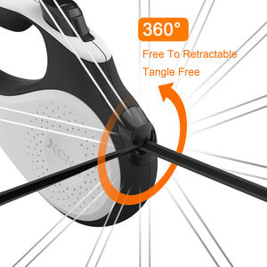 Correa Retráctil Automática para Perro Xoho, 3M 5M 8M, Agarre Antideslizante y Cómodo, Cinturón de Paseo Resistente - Product Image 2