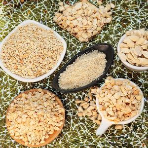 Cacahuetes Orgánicos Premium, Tostados, Blanqueados y Triturados, para Snacks, Repostería y Mantequilla de Maní - Product Image 2