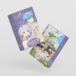 Kartu Lomo Anime, 2 desain 92 buah/tas, kartu Lomo Laser lucu kartun bercetak warna dua sisi untuk anak perempuan - Product Image 5