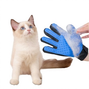 Yellow Eco-Friendly Modern Silicone <b>Pet</b> Bath Massage <b>Brush</b> for Small Animals Bathroom and Living Room Use - Product Image 4