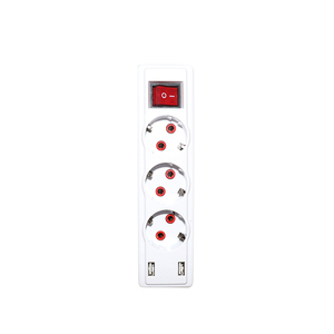 D'alimentation USA 3 prise de courant avec USB port de <span class=keywords><strong>charge</strong></span> monté par surface d'extension prise De Courant - Product Image 2