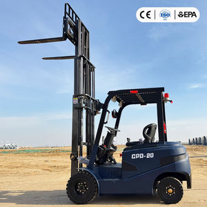 Forklift Listrik Baru 1.5 Ton 2 Ton 2.5 Ton 4WD Mini Forklift Listrik 3000-6000mm Forklift Listrik Kecil Bertenaga dengan Side Shift - Product Image 2