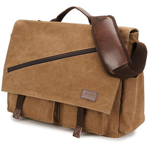 Sac à bandoulière en toile imperméable pour hommes, sacoche Durable à la mode - Product Image 6