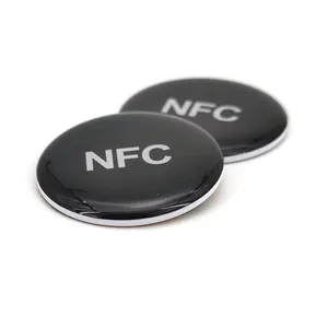Proximity RFID Coin Tags 13.56Mhz NFC Token tag Smart sticker Access Control Card epoxy Tag for identification