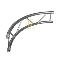 Truss circulaire en alliage d'aluminium Structure circulaire en forme d'arc Truss d'éclairage pour les expositions Mariages Spectacles Activités