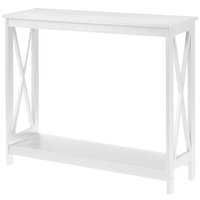Table de Console en bois de coin de meubles de salon de couloir d'entrée moderne