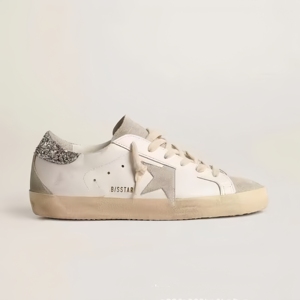 Zapatillas Deportivas Vintage con Diseño de Estrellas, de Cuero Genuino, Transpirables, Ligeras, con Cordones, Ajuste Cómodo, para Primavera, Verano e Invierno - Product Image 1