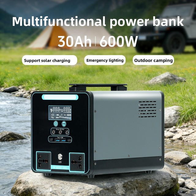Hot Selling Household Essential Solar Portable High-power 220V Mobile Power Bank with Large Capacity Lithium Battery 50Wh A1A6