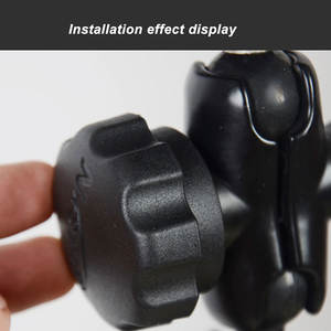 Support de voiture pour téléphone portable avec serrure support de bras de téléphone support de caméra clé de verrouillage à goupille support de téléphone portable antivol pour camion - Product Image 4