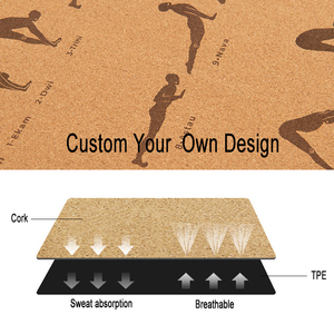 Ensemble de tapis de <span class=keywords><strong>Yoga</strong></span> en liège avec bloc de <span class=keywords><strong>Yoga</strong></span> et <span class=keywords><strong>roue</strong></span> de <span class=keywords><strong>Yoga</strong></span> - Product Image 2