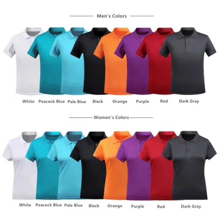 OEM Custom designer logo black Polyester plain wicking moisture quick-dry golf men polo t shirts